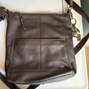The Sak Chocolate Brown Crossbody Bag